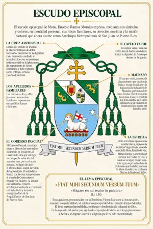 Un escudo que cuenta una vocación Un escudo que cuenta una vocación
